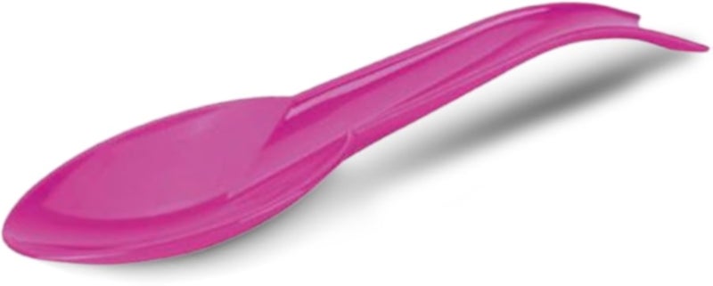 حامل ملاعق - وردي - بلاستيك خالٍ من مادة BPA - حامل مغرفة مقاوم للحرارة لأدوات الطبخ - صنع في إسبانيا